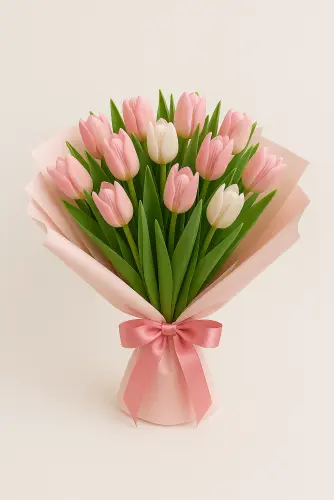 🌷 Buket Tulip Elegan – Pilihan Hadiah Mewah di  kalibata